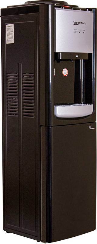 Кулер для воды Aqua Work R33-B черный с холодильником компрессорный