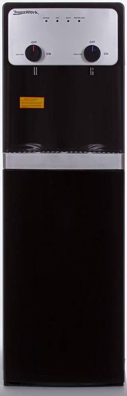 Кулер для воды Aqua Work 42-LDS черный с нижней загрузкой бутыли электронный