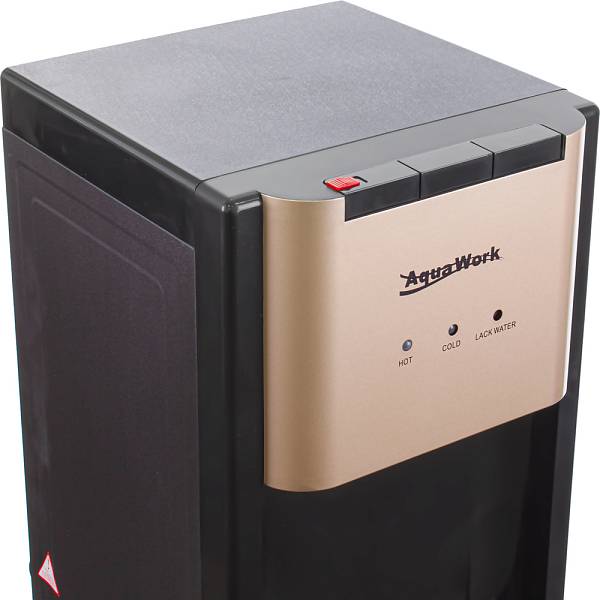 Кулер для воды Aqua Work 44-LS золото с нижней загрузкой бутыли компрессорный