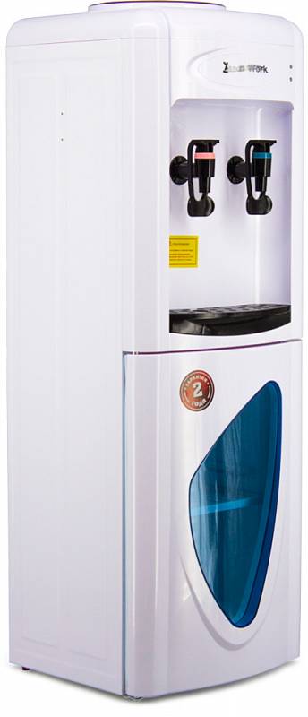Кулер для воды Aqua Work 0.7-LDR белый со шкафчиком электронный