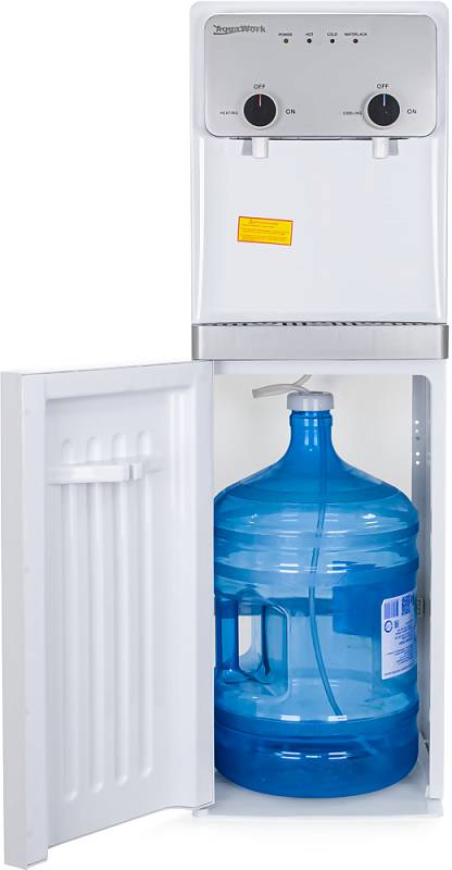 Кулер для воды Aqua Work 42-LDS белый с нижней загрузкой бутыли электронный