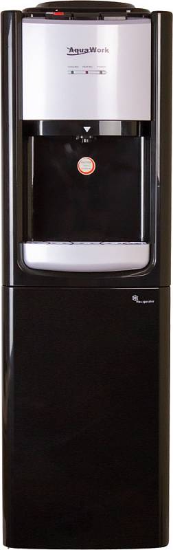 Кулер для воды Aqua Work R33-B черный с холодильником компрессорный