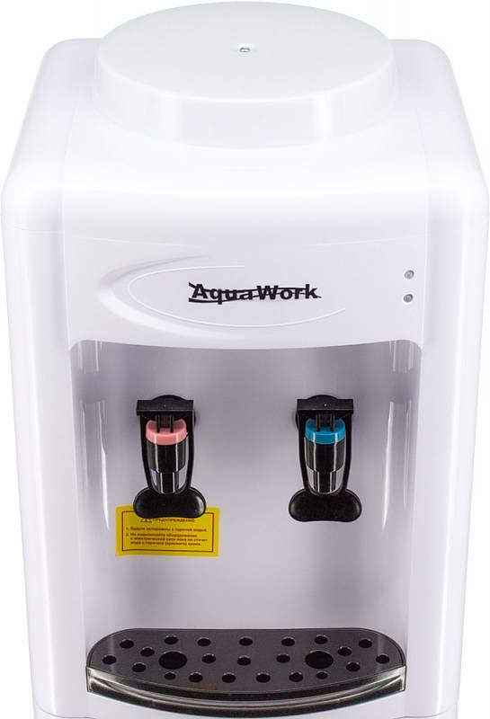Кулер для воды Пурифайер Aqua Work 0.7-LDR/SF+F белый электронный
