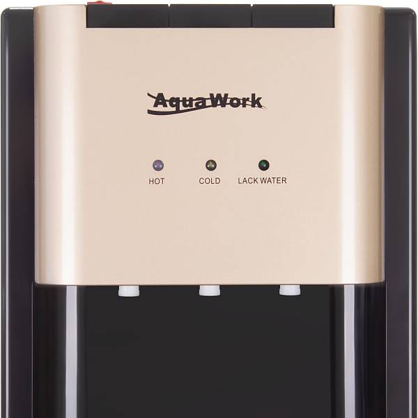 Кулер для воды Aqua Work 44-LS золото с нижней загрузкой бутыли компрессорный