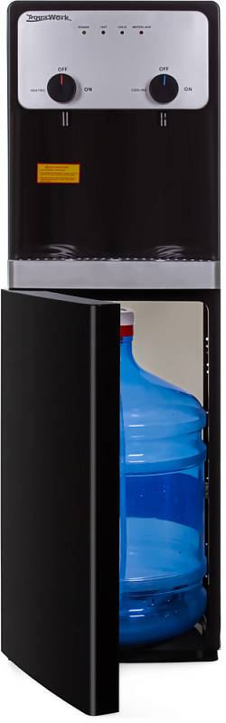 Кулер для воды Aqua Work 42-LDS черный с нижней загрузкой бутыли электронный