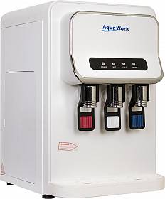 Кулер для воды Пурифайер Aqua Work D93-WE белый электронный