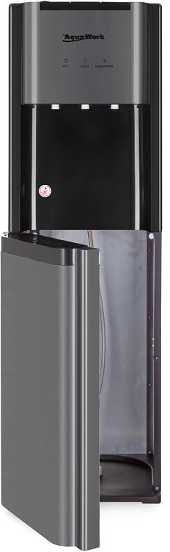 Кулер для воды Aqua Work 44-LDS графит с нижней загрузкой бутыли электронный