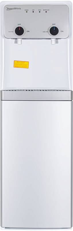 Кулер для воды Aqua Work 42-LDS белый с нижней загрузкой бутыли электронный