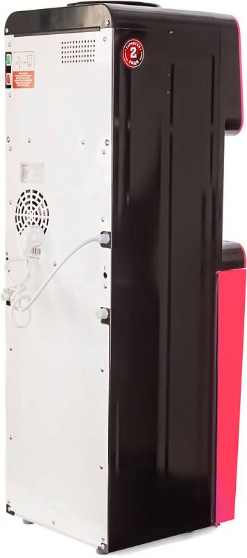 Кулер для воды Aqua Work 105-LDR Фуксия со шкафчиком электронный