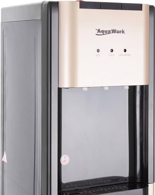 Кулер для воды Aqua Work 44-LS золото с нижней загрузкой бутыли компрессорный