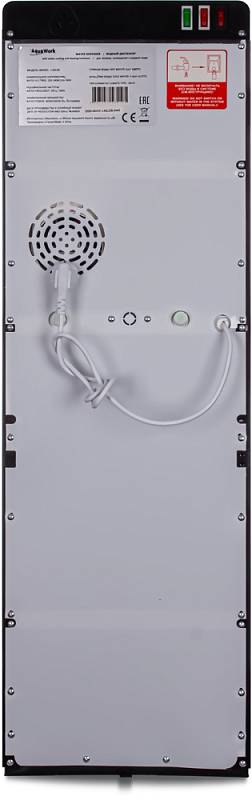 Кулер для воды Aqua Work 42-LDS черный с нижней загрузкой бутыли электронный