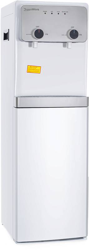 Кулер для воды Aqua Work 42-LDS белый с нижней загрузкой бутыли электронный